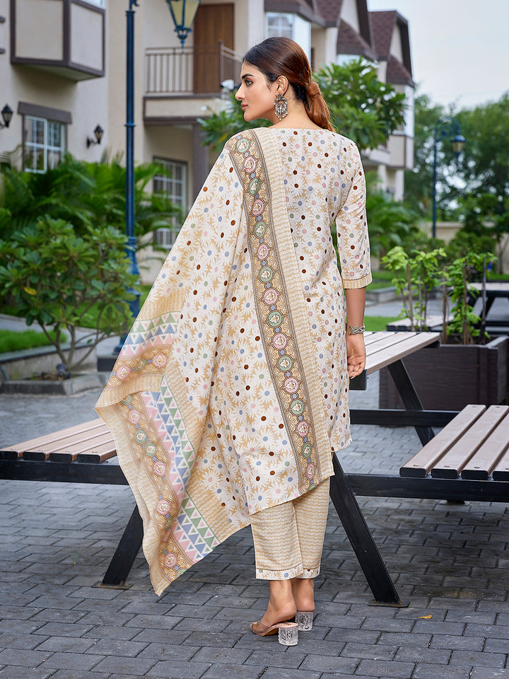 Traditional Elegant Cotton Blend  Salwar Kameez | Inspired by Timeless Traditions and Modern Fashion Trends