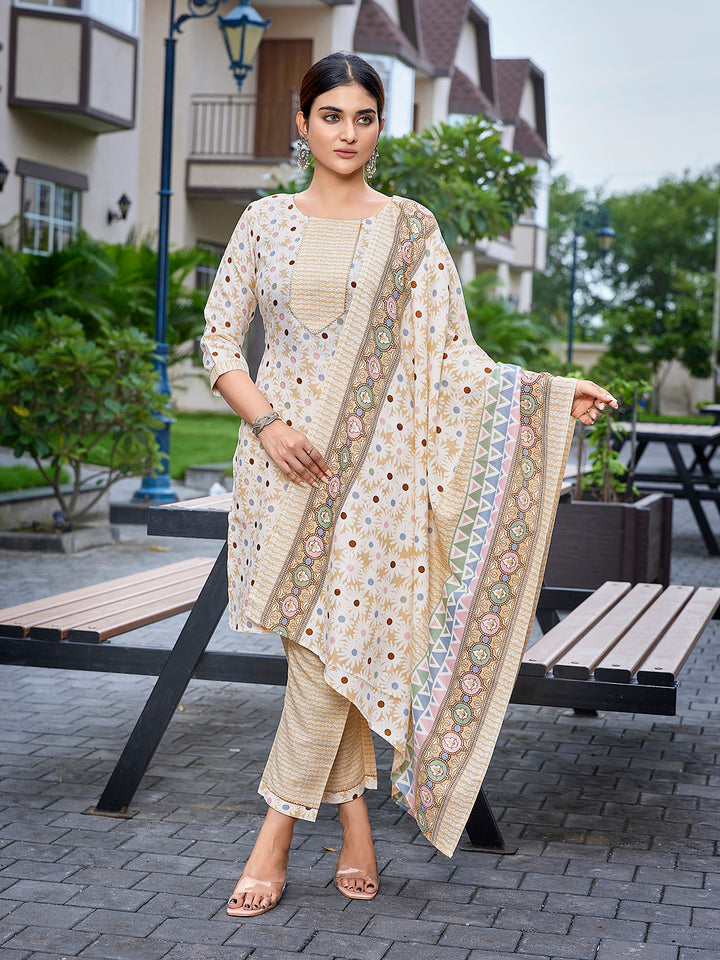Traditional Elegant Cotton Blend  Salwar Kameez | Inspired by Timeless Traditions and Modern Fashion Trends