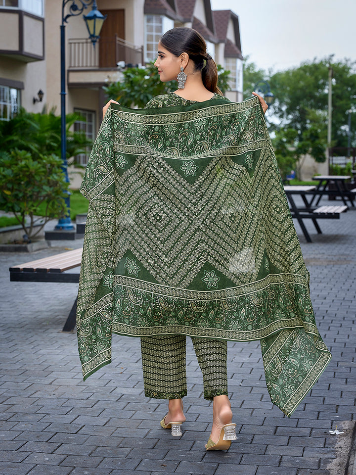 Traditional Elegant Cotton Blend  Salwar Kameez | Inspired by Timeless Traditions and Modern Fashion Trends