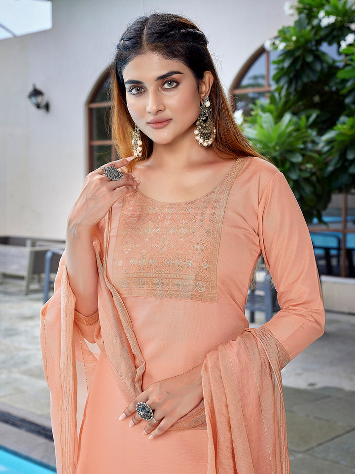 Exclusive Designer Cotton Blend  Salwar Kameez | Creating a Lasting Impression at Every Occasion