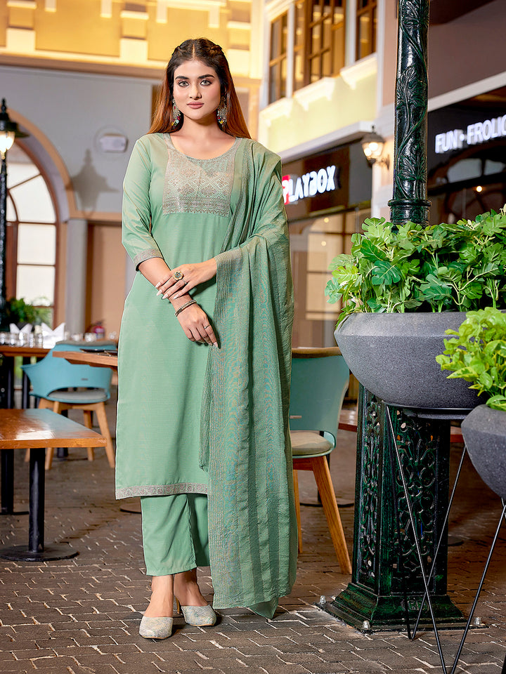Exclusive Designer Cotton Blend  Salwar Kameez | Creating a Lasting Impression at Every Occasion