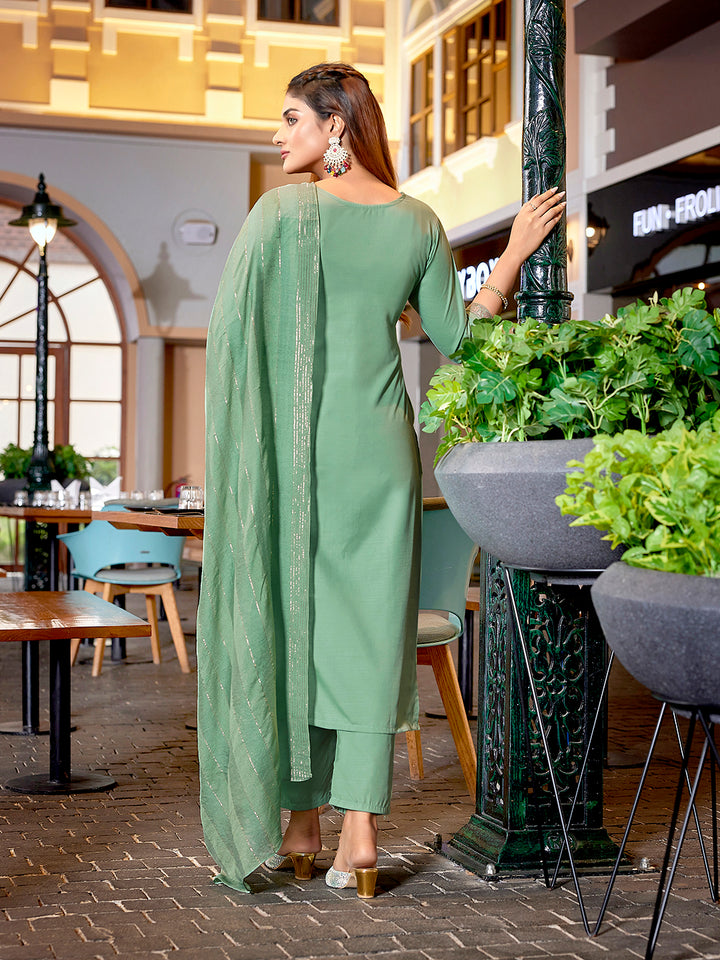 Exclusive Designer Cotton Blend  Salwar Kameez | Creating a Lasting Impression at Every Occasion