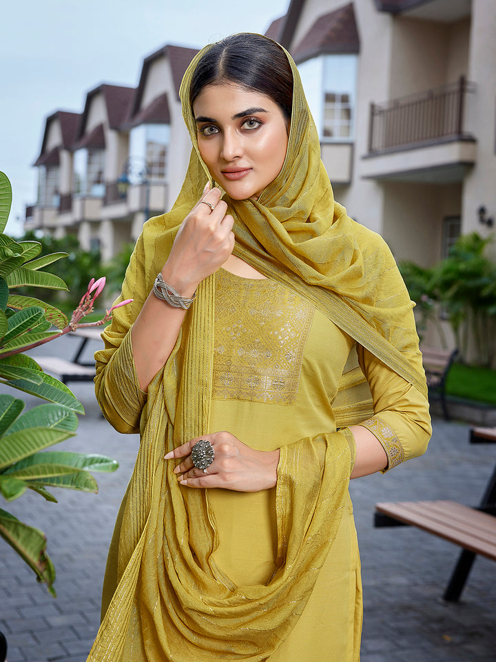 Exclusive Designer Cotton Blend  Salwar Kameez | Creating a Lasting Impression at Every Occasion