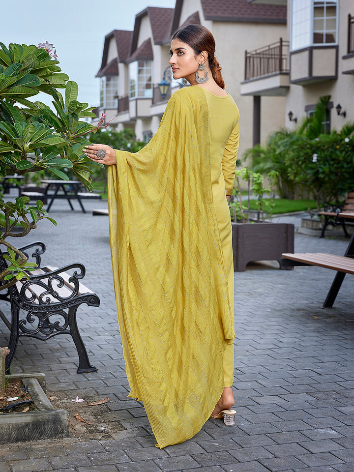 Exclusive Designer Cotton Blend  Salwar Kameez | Creating a Lasting Impression at Every Occasion