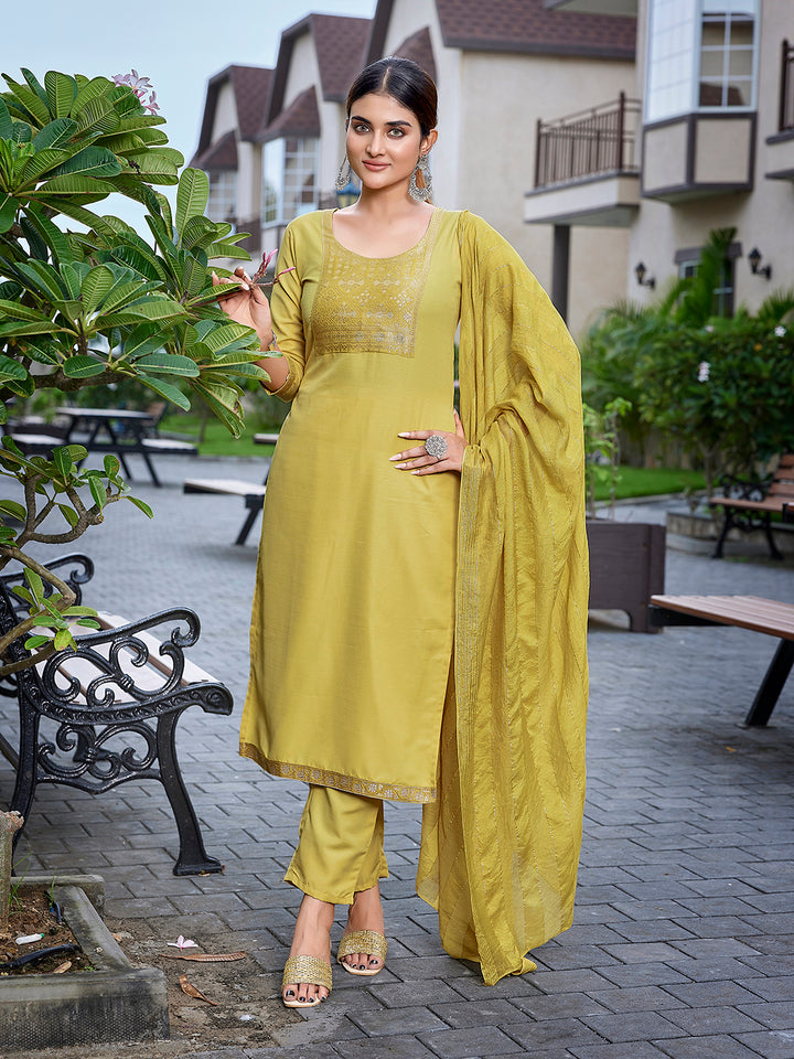 Exclusive Designer Cotton Blend  Salwar Kameez | Creating a Lasting Impression at Every Occasion