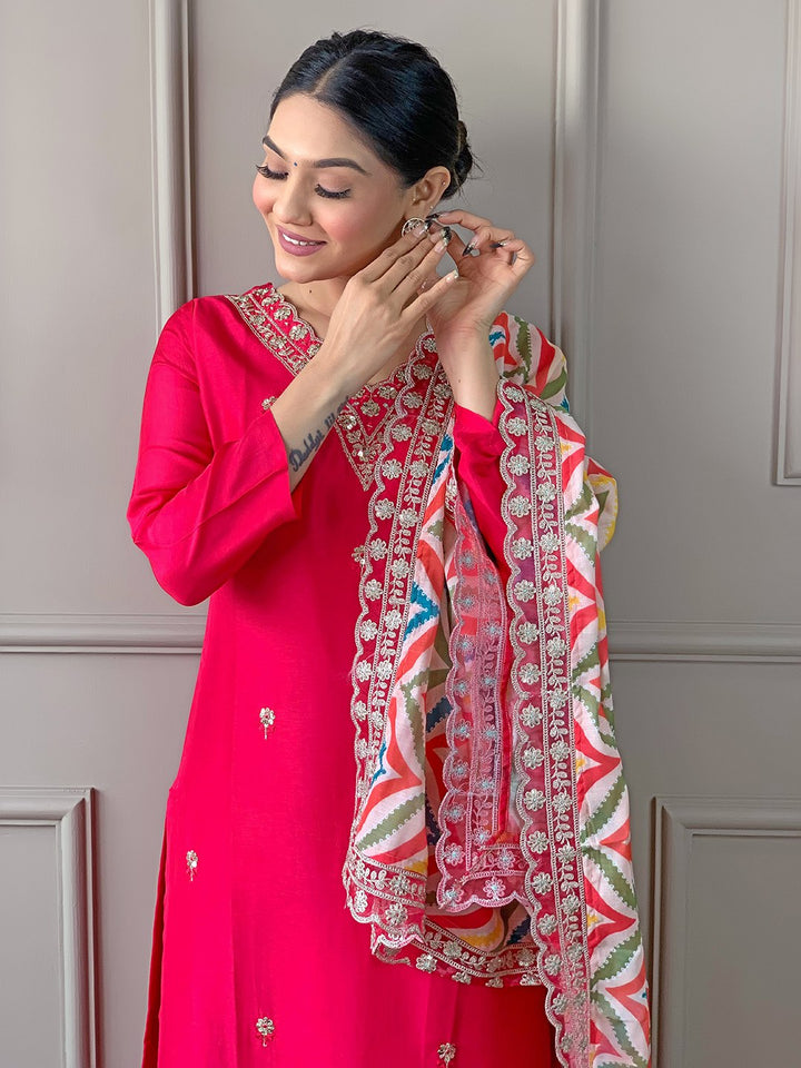 Timeless Elegant Viscose  Salwar Kameez | Designed for Those Who Appreciate True Craftsmanship