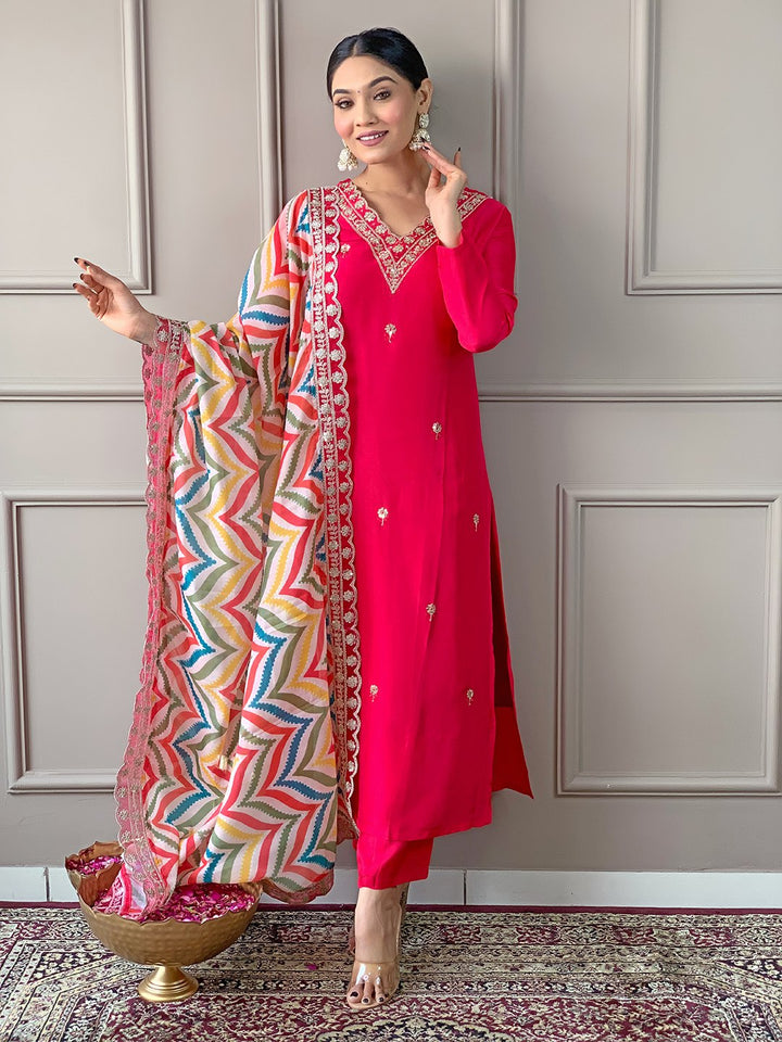 Timeless Elegant Viscose  Salwar Kameez | Designed for Those Who Appreciate True Craftsmanship