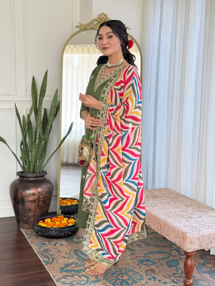 Timeless Elegant Viscose  Salwar Kameez | Designed for Those Who Appreciate True Craftsmanship