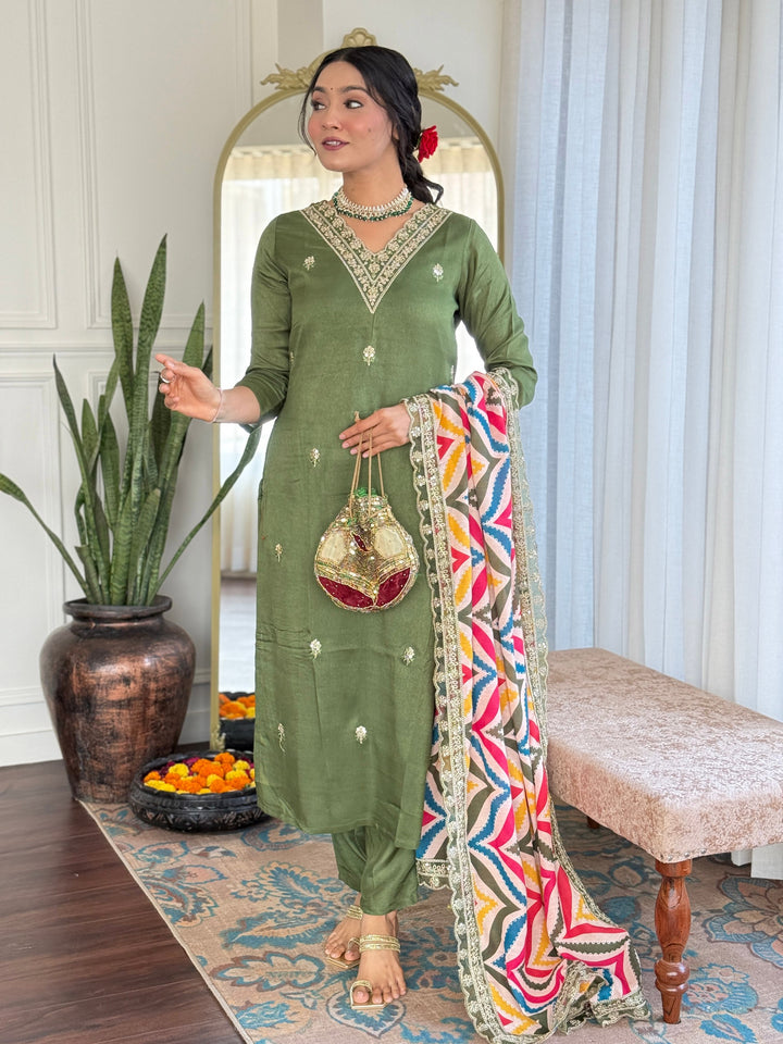 Timeless Elegant Viscose  Salwar Kameez | Designed for Those Who Appreciate True Craftsmanship