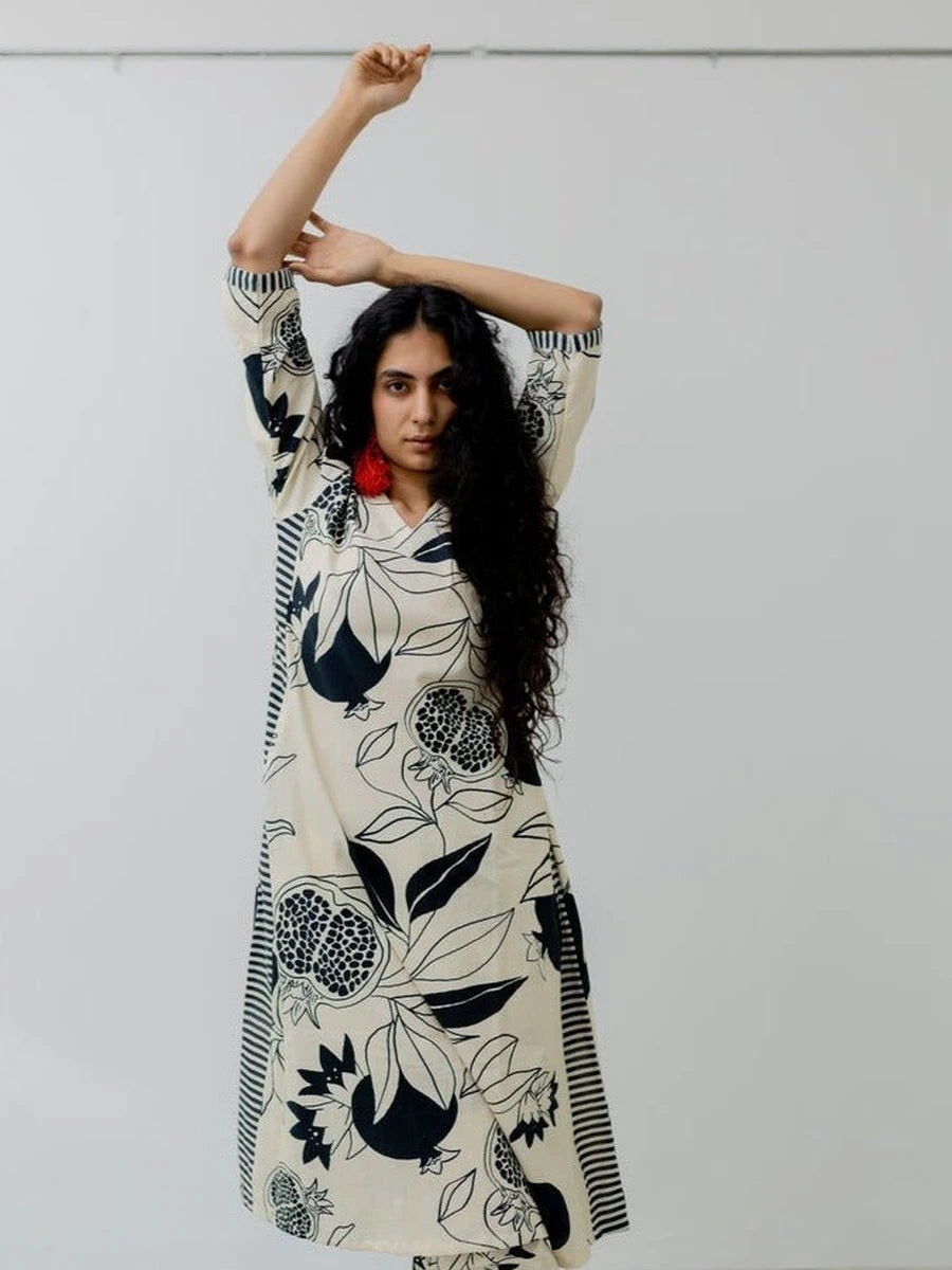 Elegant Viscose Kurti | Designer Printed Ethnic Wear