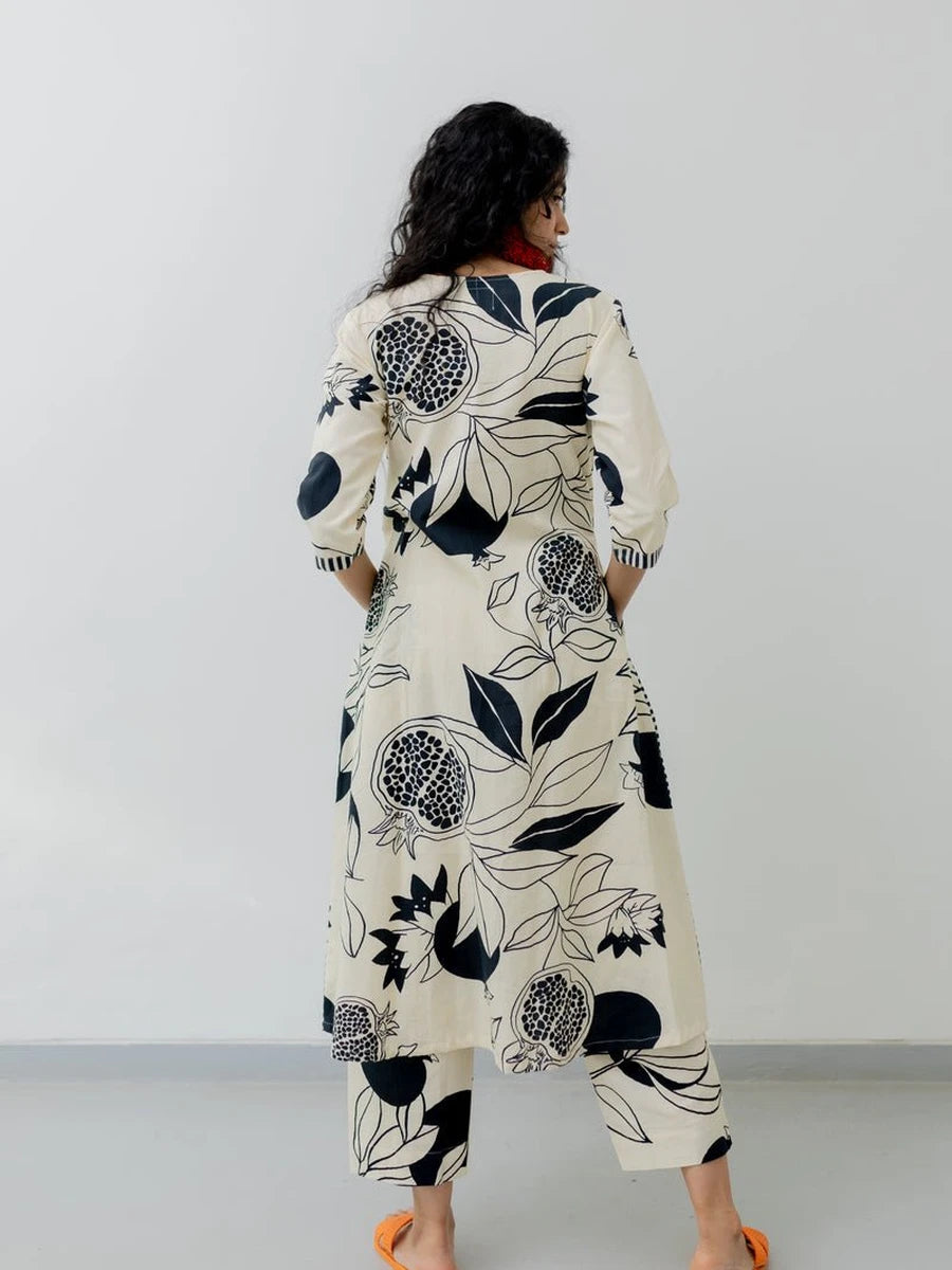 Elegant Viscose Kurti | Designer Printed Ethnic Wear