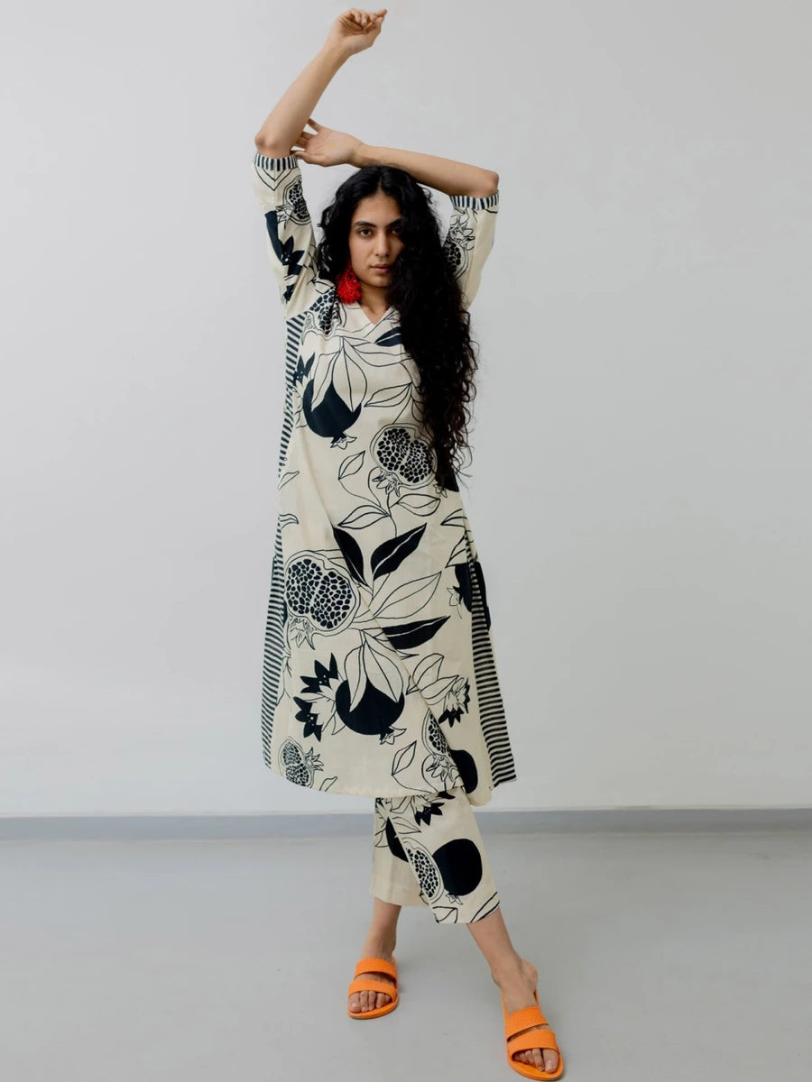 Elegant Viscose Kurti | Designer Printed Ethnic Wear