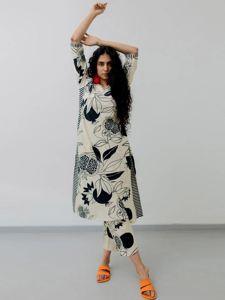 Elegant Viscose Kurti | Designer Printed Ethnic Wear