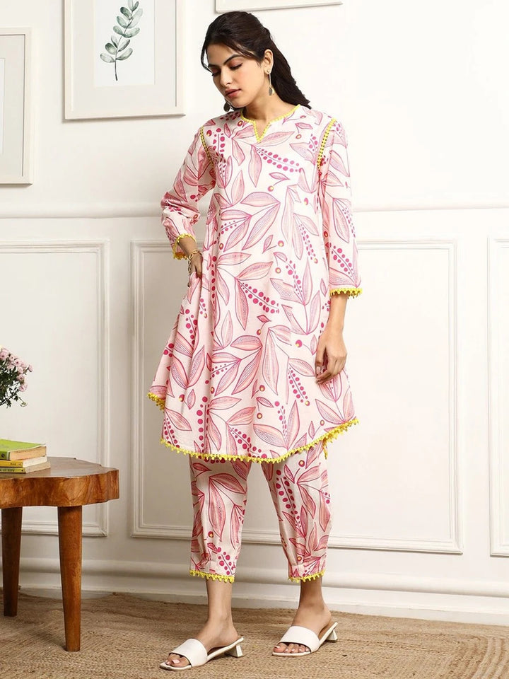 Classic Designer Printed Kurti | Soft Cotton Blend | Stylish Look