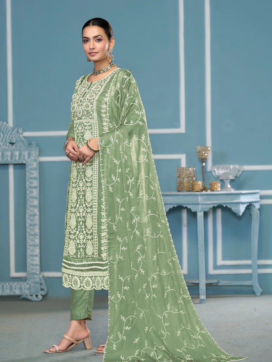 Stylish Santoon Bottom Kameez | Nazmin Dupatta Embroidery