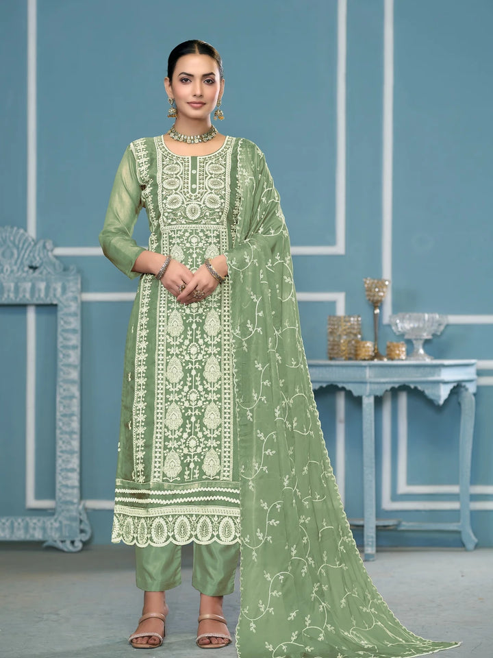 Stylish Santoon Bottom Kameez | Nazmin Dupatta Embroidery