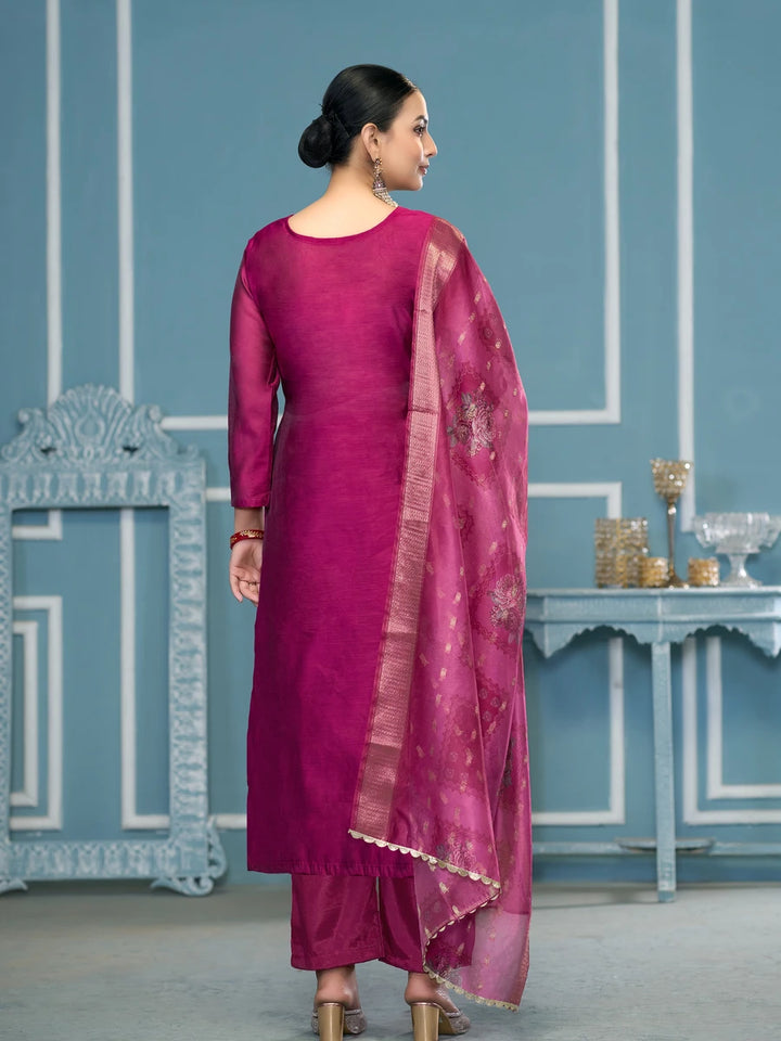 Elegance Traditional Hand Work Salwar Kameez | Rich Banarasi Dupatta