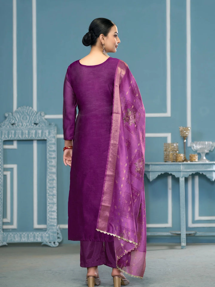 Elegance Traditional Hand Work Salwar Kameez | Rich Banarasi Dupatta
