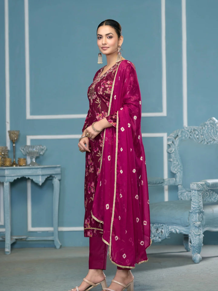 Elegant Cotton Salwar Kameez | Designer Printed & Hand Work Dupatta