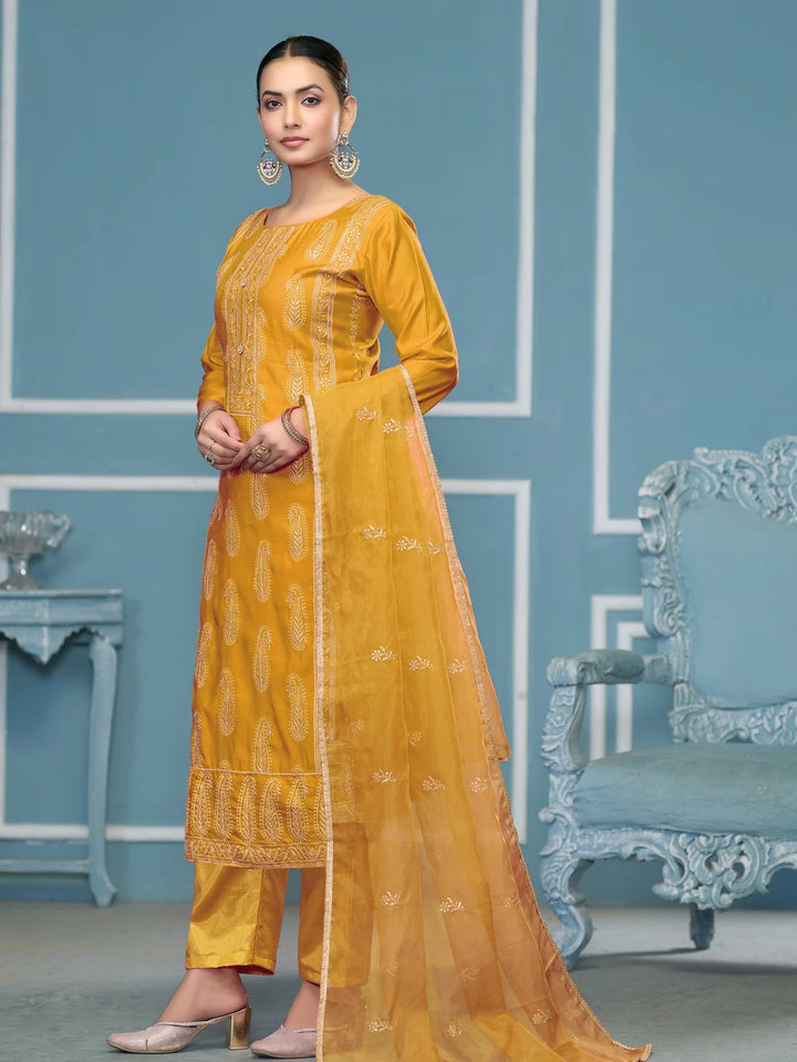Modern Cotton Salwar Kameez Set | Gorgeous Prints & Intricate Embroidery Work