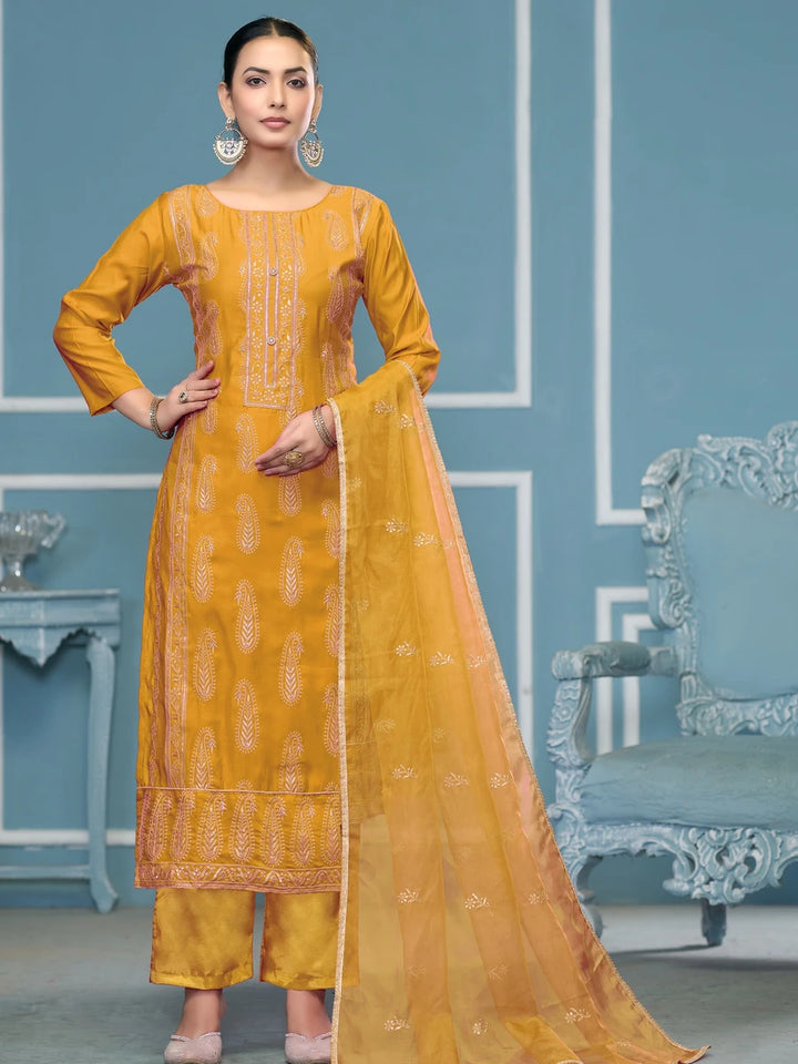 Modern Cotton Salwar Kameez Set | Gorgeous Prints & Intricate Embroidery Work