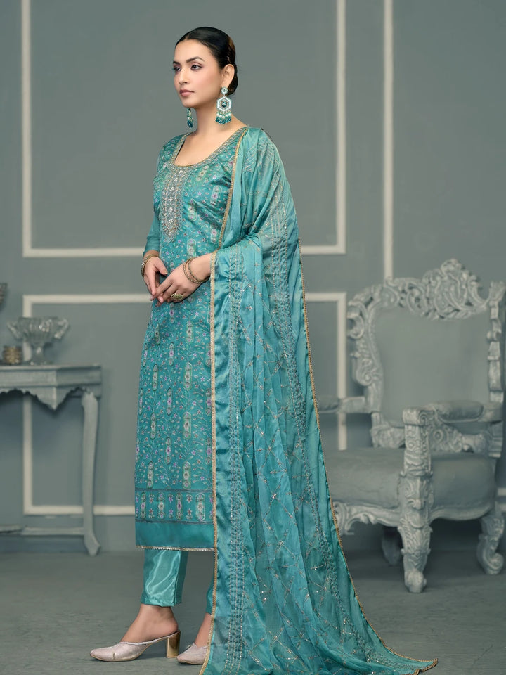Handcrafted Embroidery Suit | Luxurious Designer Wear