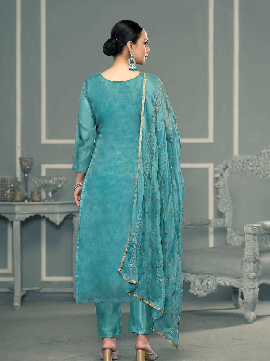 Handcrafted Embroidery Suit | Luxurious Designer Wear