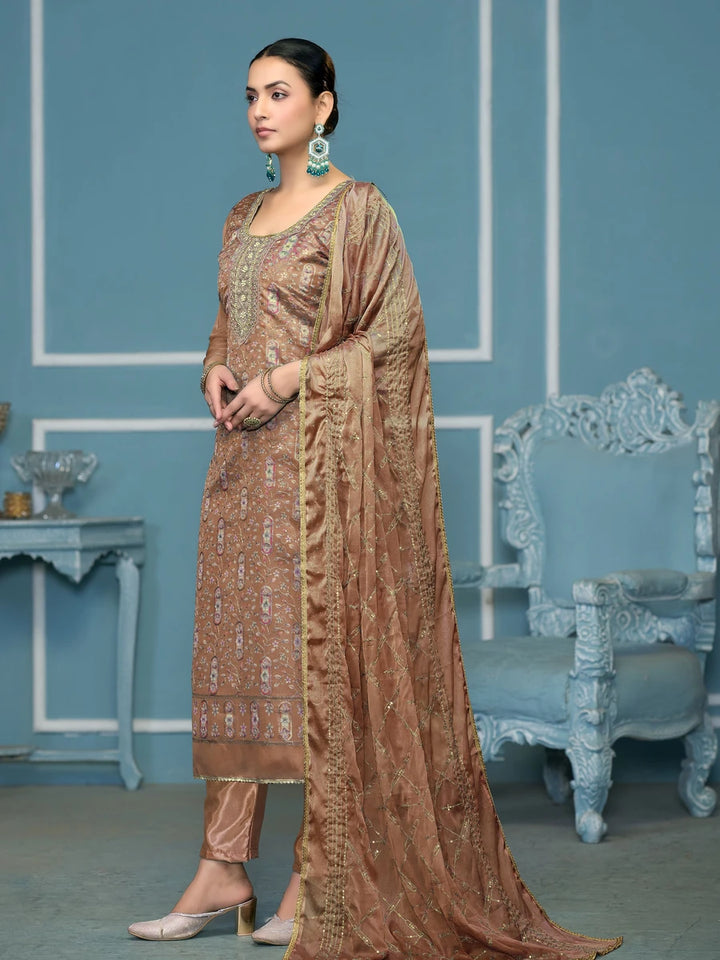 Handcrafted Embroidery Suit | Luxurious Designer Wear