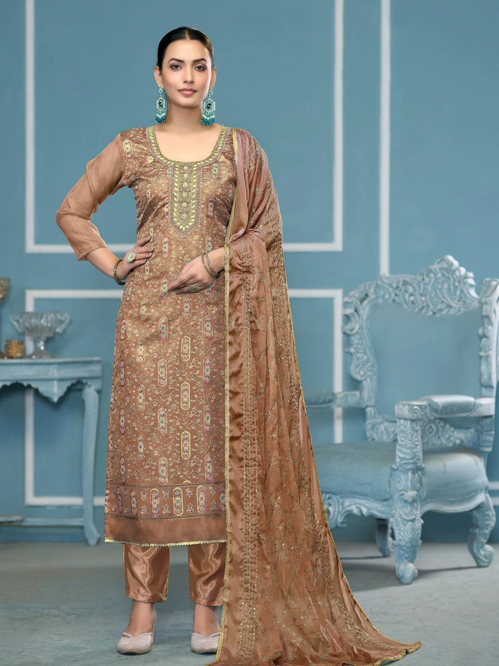 Handcrafted Embroidery Suit | Luxurious Designer Wear