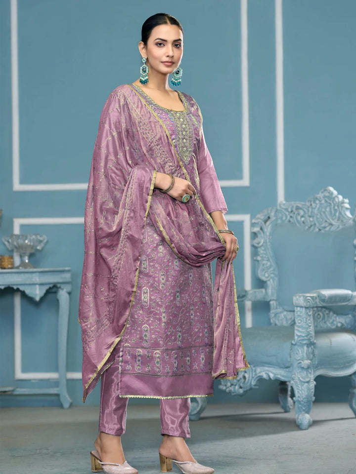 Handcrafted Embroidery Suit | Luxurious Designer Wear