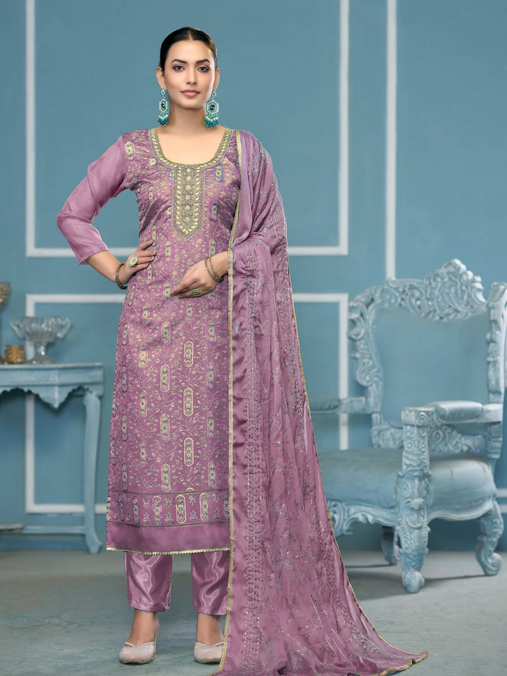 Handcrafted Embroidery Suit | Luxurious Designer Wear