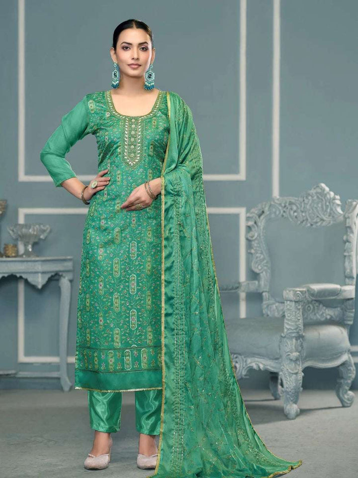 Handcrafted Embroidery Suit | Luxurious Designer Wear
