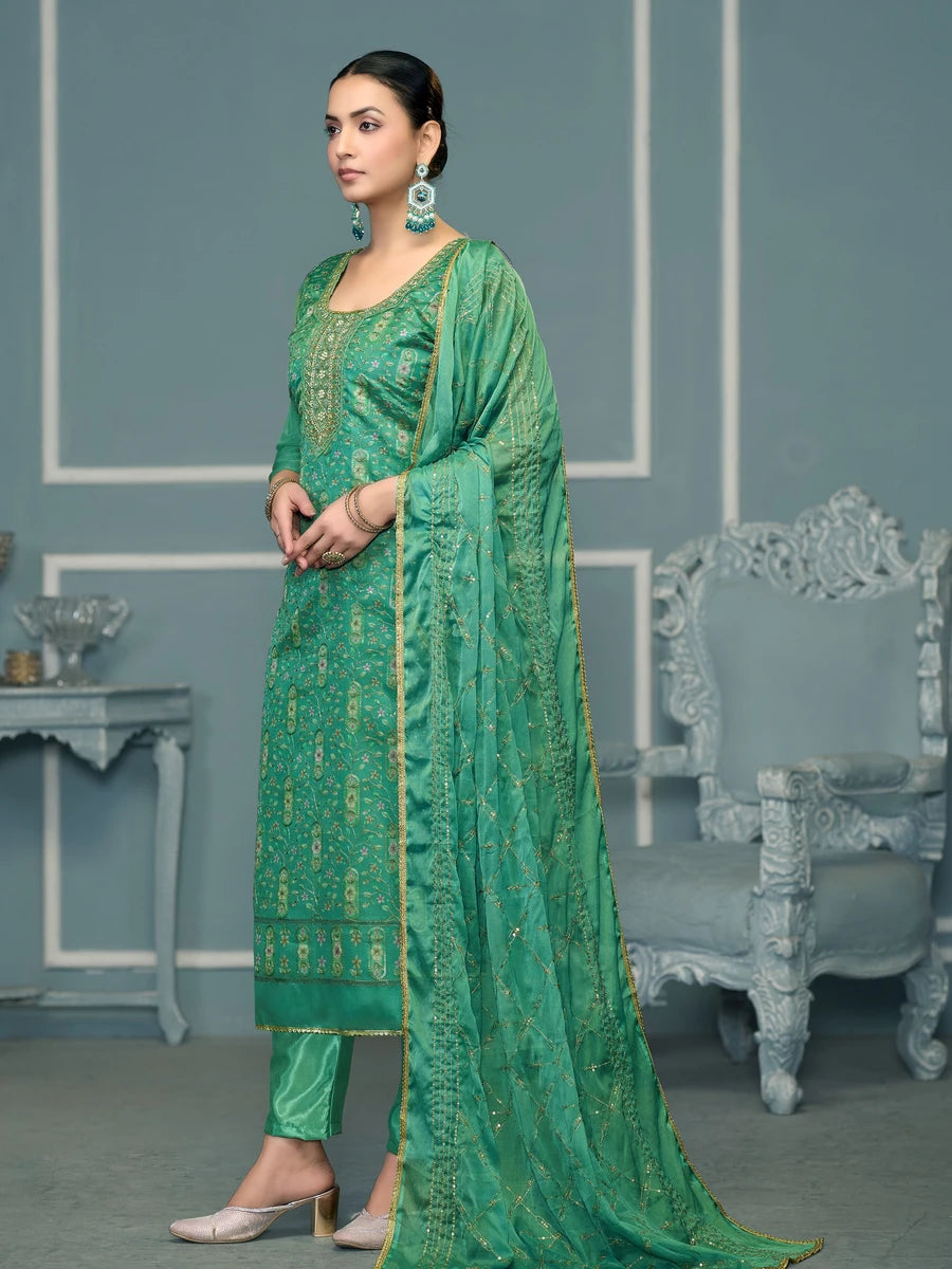 Handcrafted Embroidery Suit | Luxurious Designer Wear