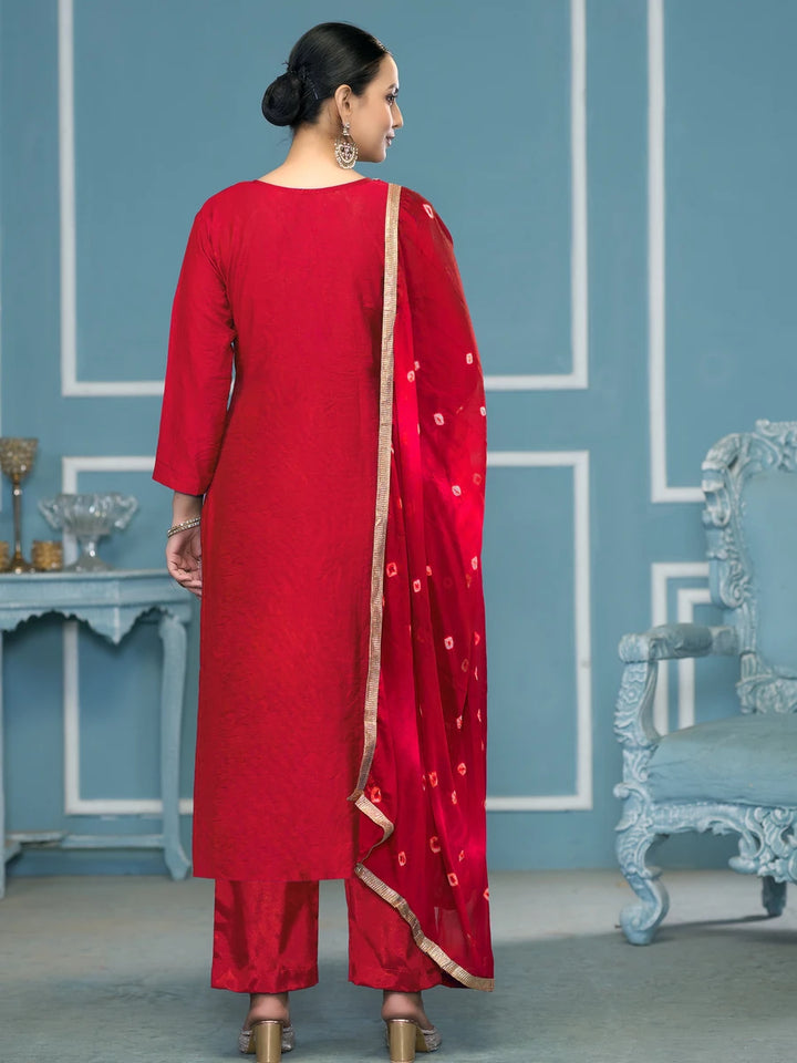 Stunning Banarasi Cotton Salwar Kameez | Traditional Printed Work