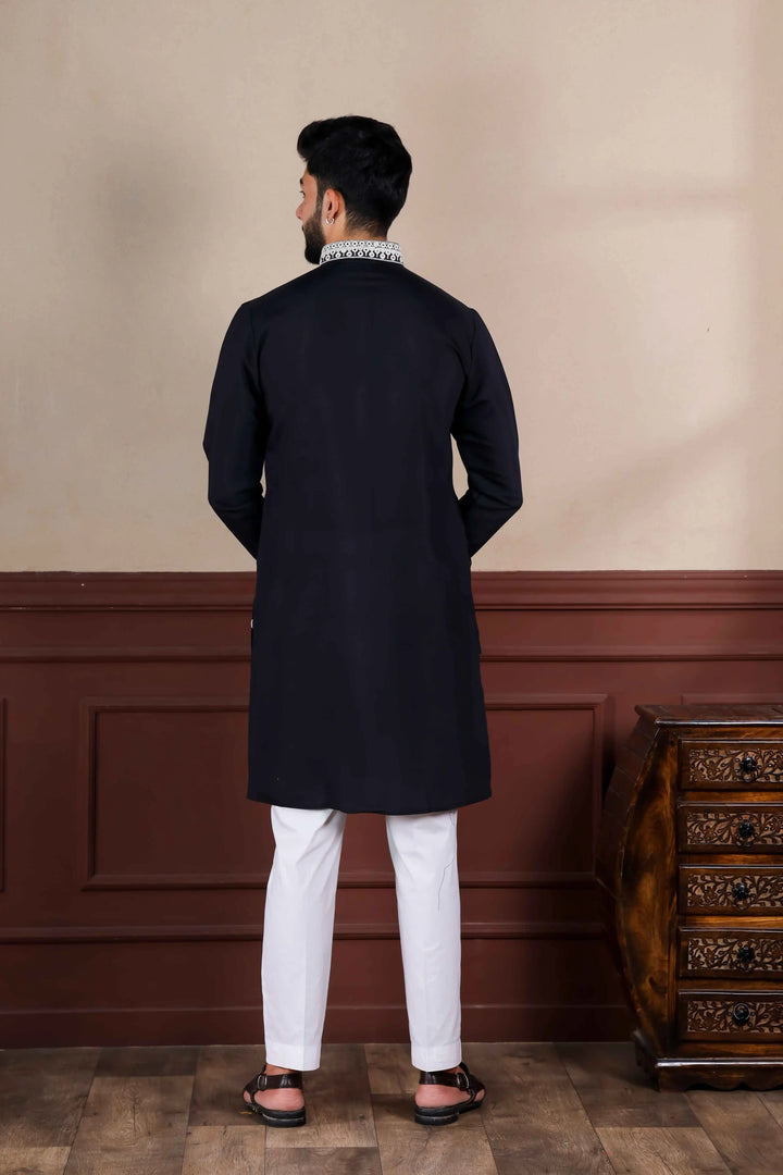 Stunning Traditional Viscose Kurta Set with Elegant Embroidery