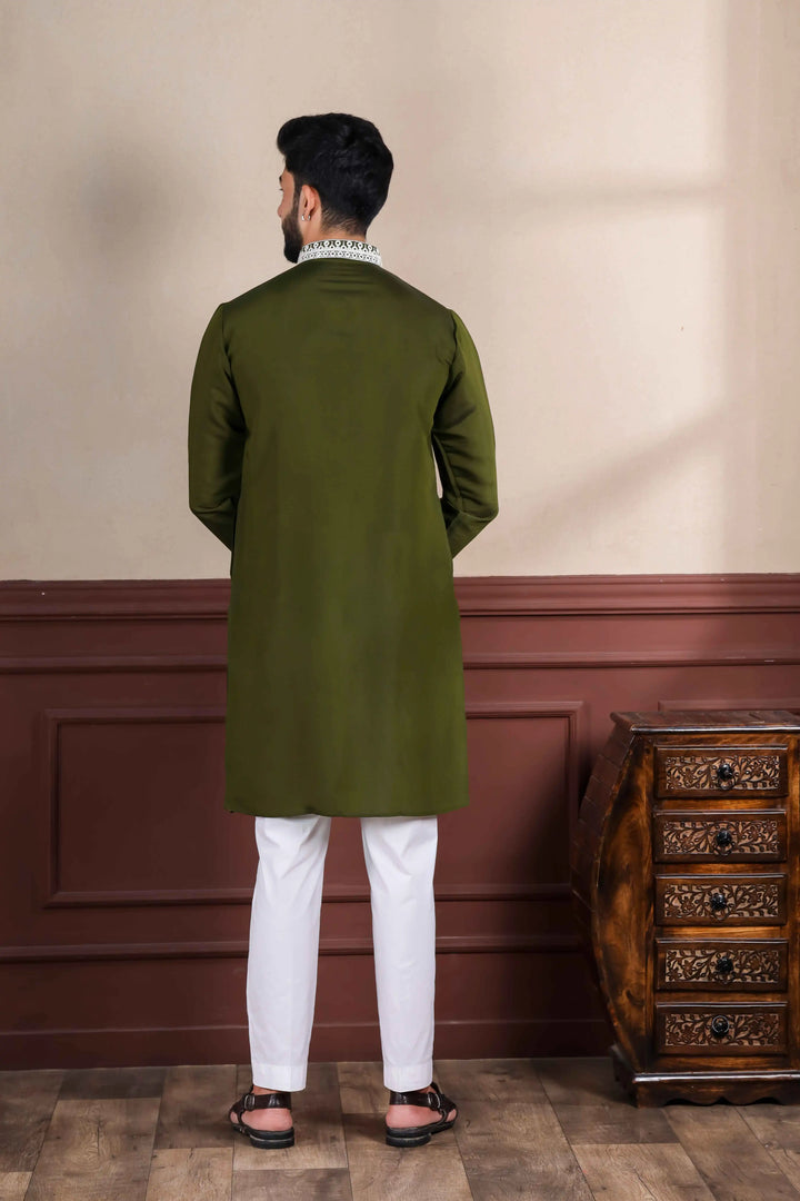 Stunning Traditional Viscose Kurta Set with Elegant Embroidery
