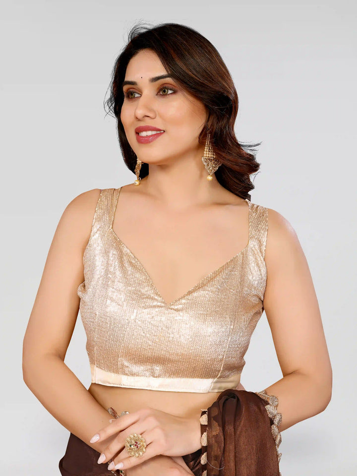 Stylish Embroidered Jimmy Choo Saree with Satin Silk Blouse for Party Look