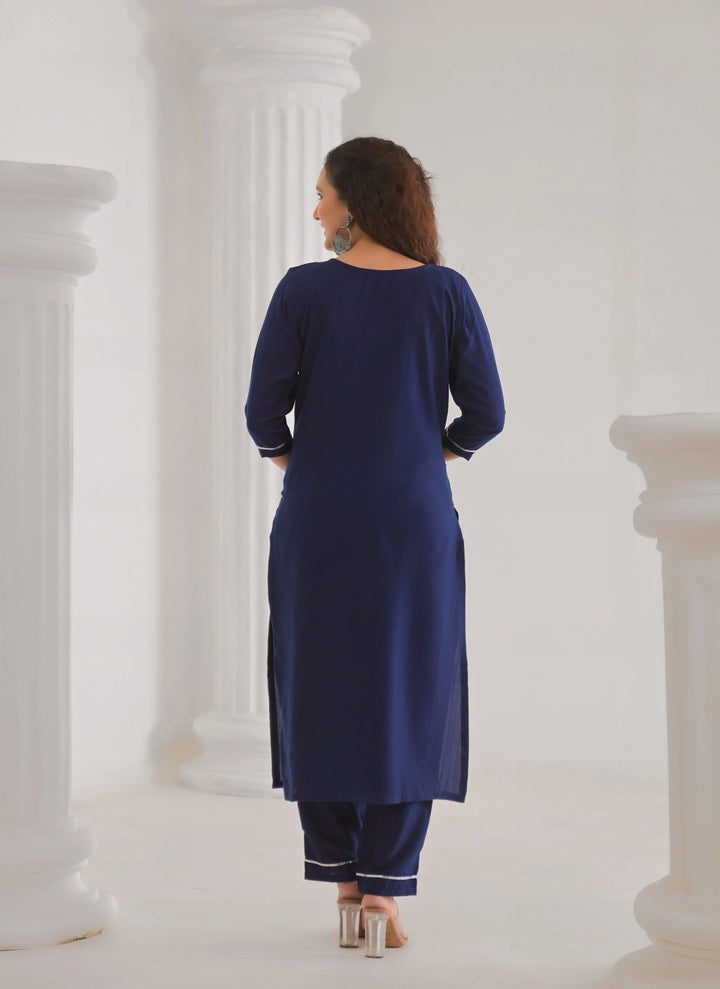 Stylish Readymade Viscose Chanderi Salwar Kameez Set for Women