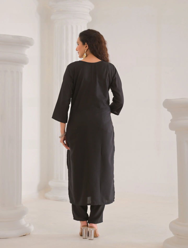 Designer Salwar Kameez Set for Women with Chinon Dupatta