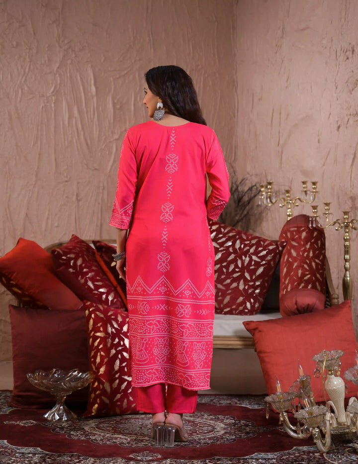 Stylish Viscose Chanderi Salwar Kameez with Muslin Dupatta for Festive Wear