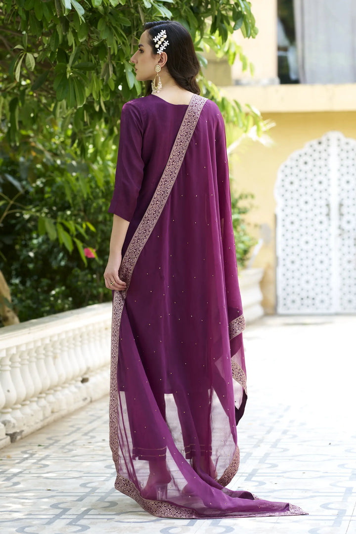 Premium Viscose Rayon Salwar Kameez with Designer Embellishments
