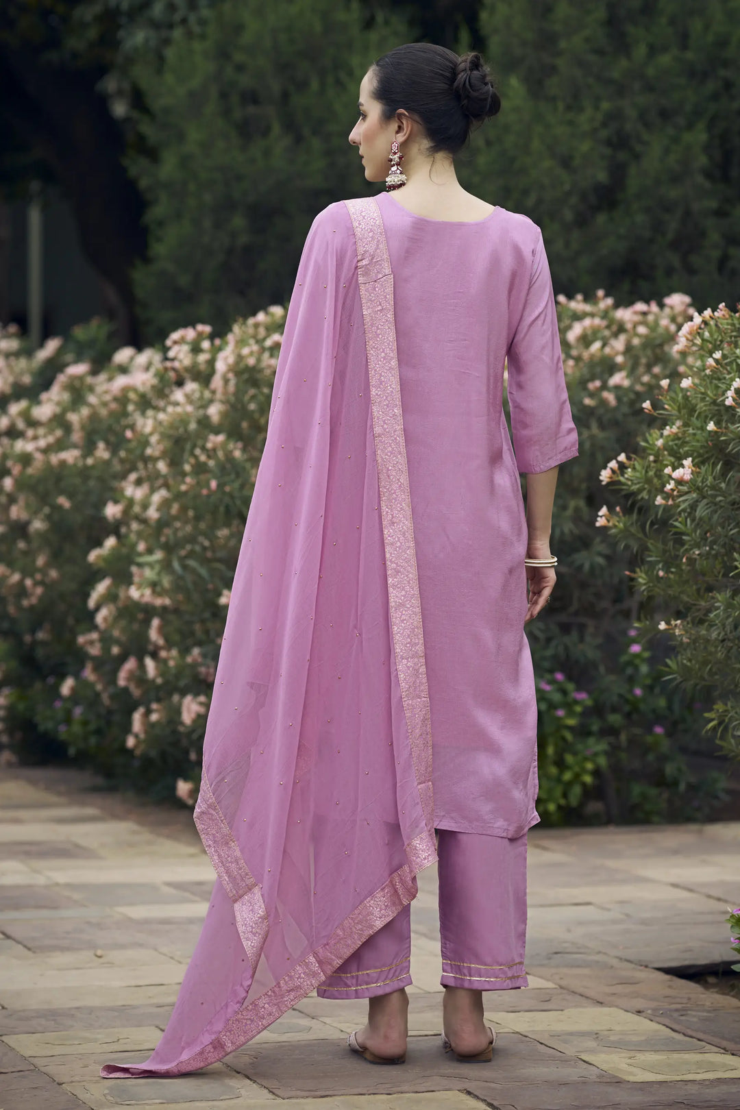 Stylish Wevon Hand Work Salwar Kameez for Special Occasions