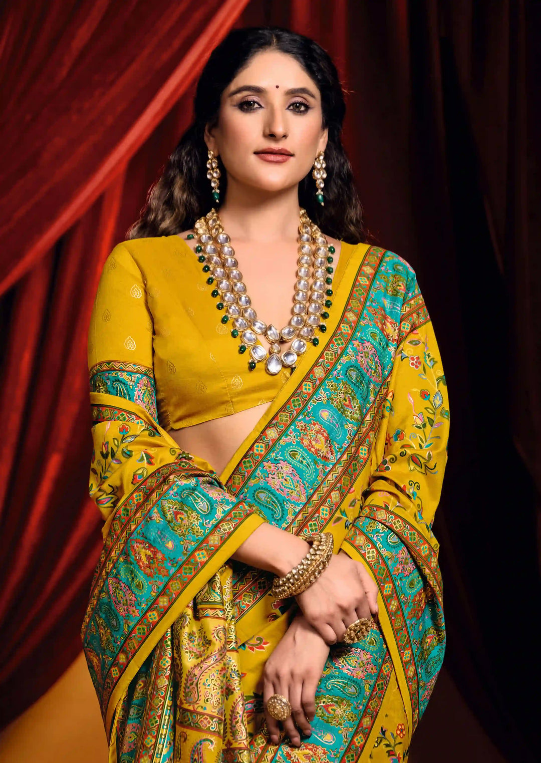 Timeless Tussar Silk Saree with Stylish Print Work