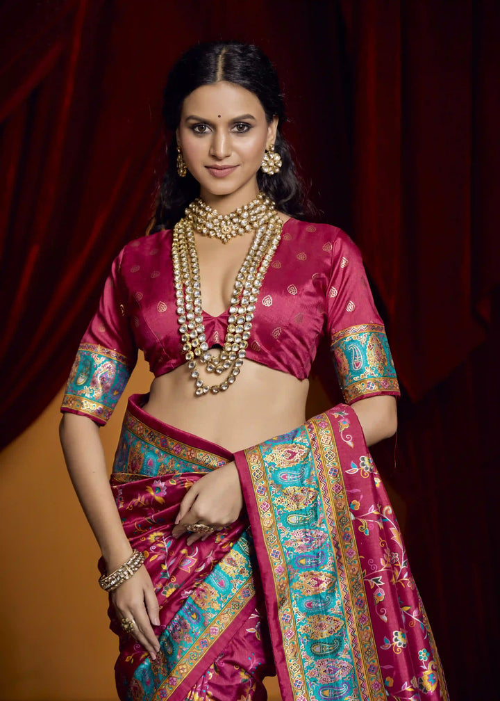 Timeless Tussar Silk Saree with Stylish Print Work