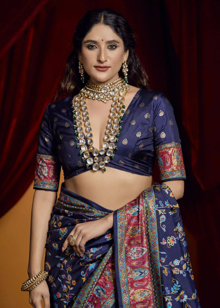 Timeless Tussar Silk Saree with Stylish Print Work
