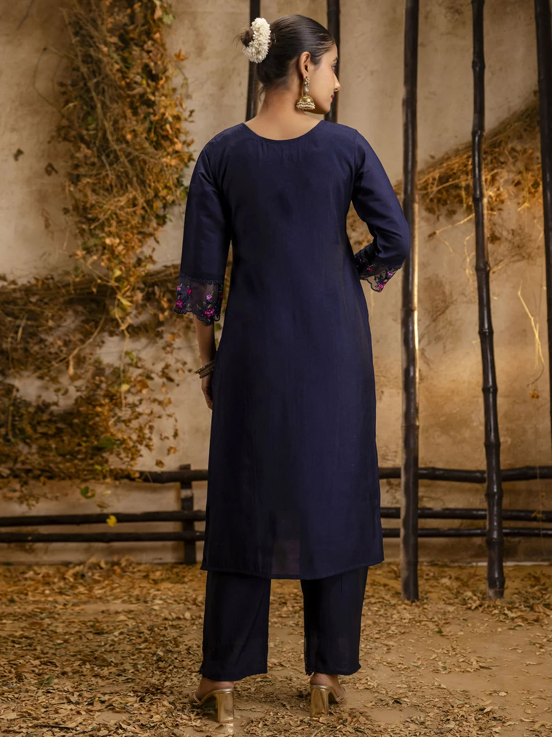 Graceful Partywear Salwar Kameez with Intricate Embroidery