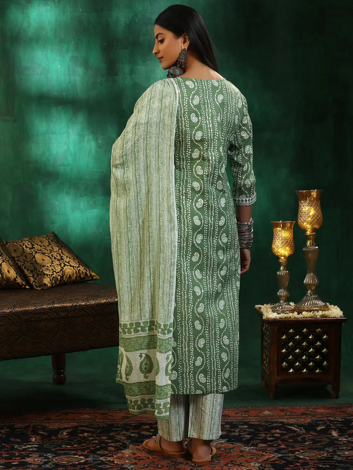 Classy Pista Green Salwar Kameez Set with Designer Printed Dupatta