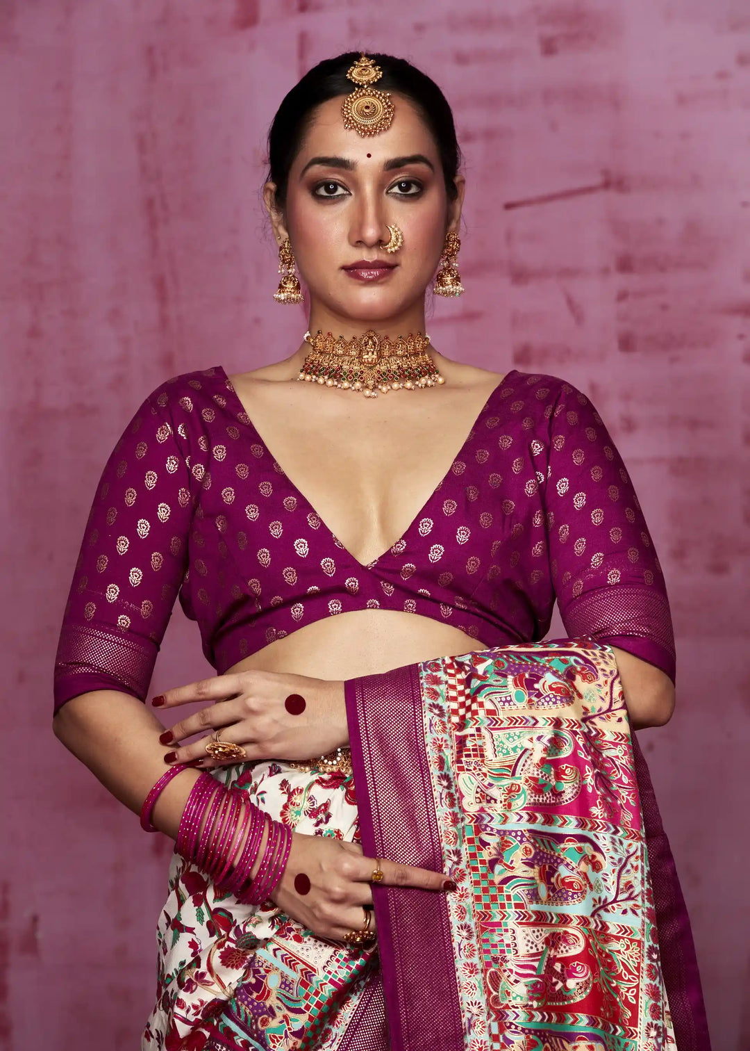 Charming Tussar Silk Saree for Every Occasion – Exclusive Wevon Designer Work