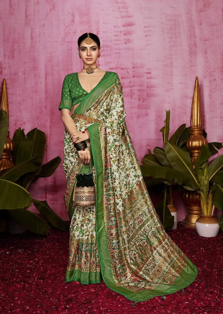 Charming Tussar Silk Saree for Every Occasion – Exclusive Wevon Designer Work