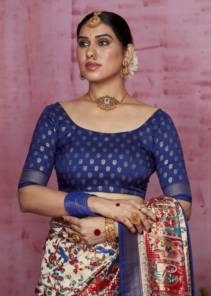 Charming Tussar Silk Saree for Every Occasion – Exclusive Wevon Designer Work